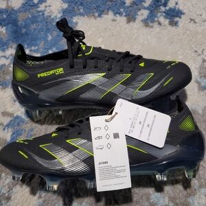 Adidas Men's Predator Elite FG Soccer Cleats Electric Stealth Pack Sz 7.5 JI1085